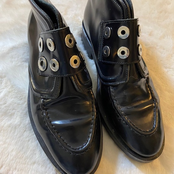 Sandro biker boot in black, size 37 - Picture 3 of 4